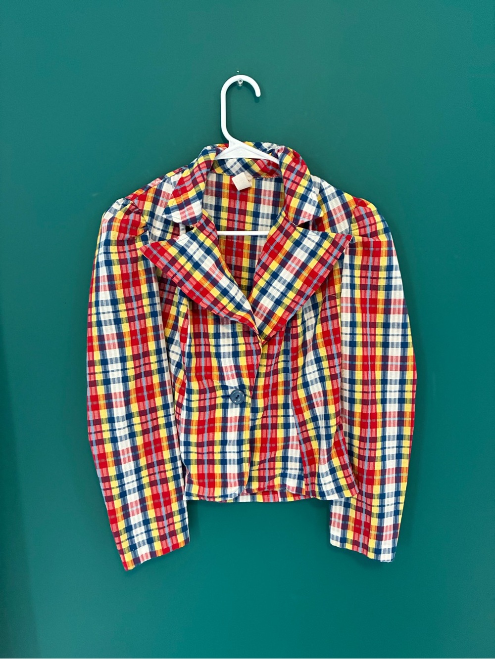 Vintage 00’s Women’s Primary Crop Blazer